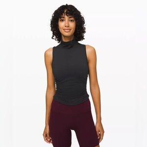 Lululemon See The Horizon Tank Black  (Measured, Pit to pit -14'')